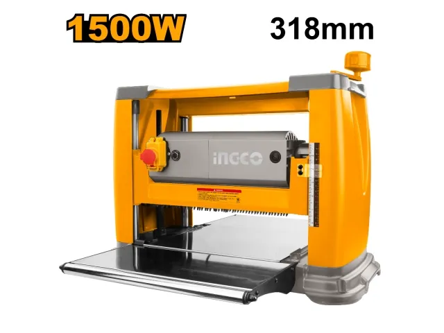 Ingco CEPILLO DE BANCO CORTE MAX. ANCHO 318mm x152mm 1500W INGCO TP15003
